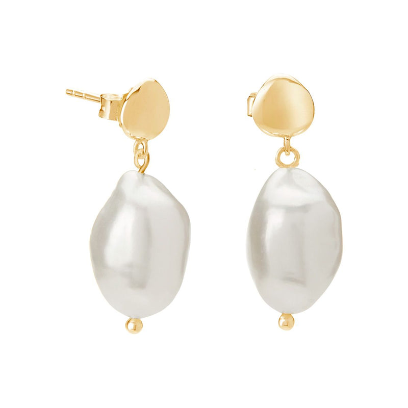 murkani small pearl earrings