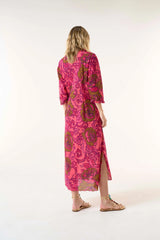 One Season - long poppy San Sebastián 676-782 - hot coral