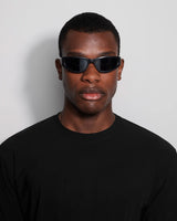 chimi slim sunglasses black/shiny