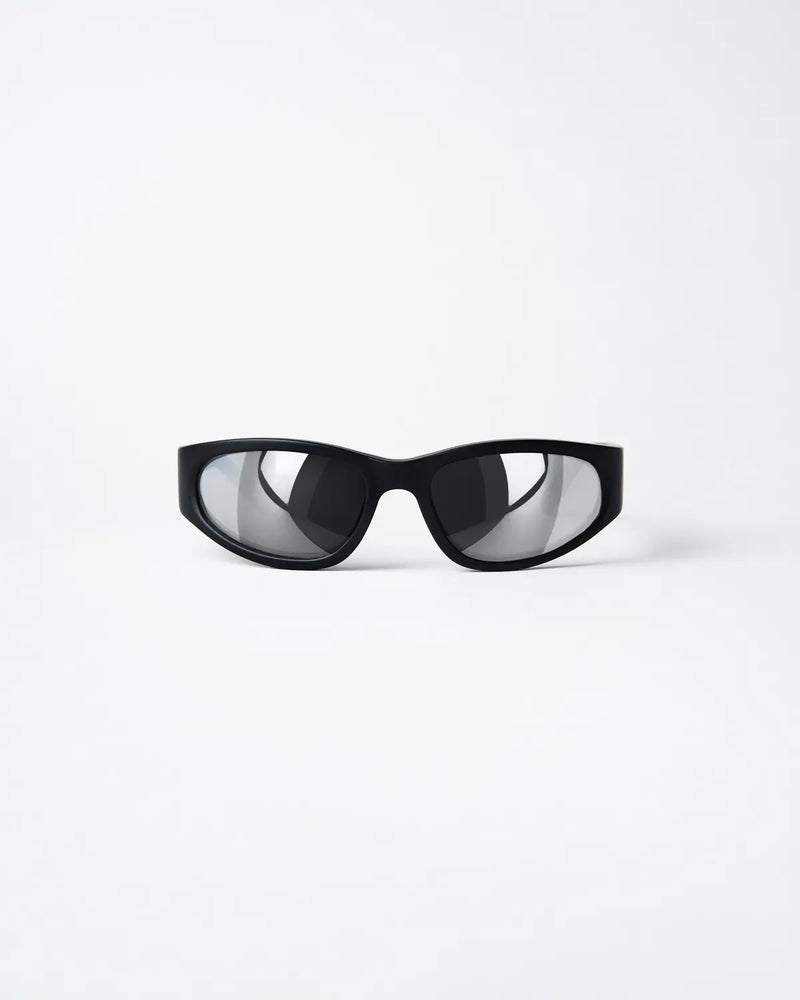 chimi slim sunglasses black/shiny