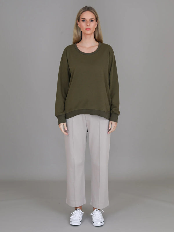 3rd story newhaven sweater sage