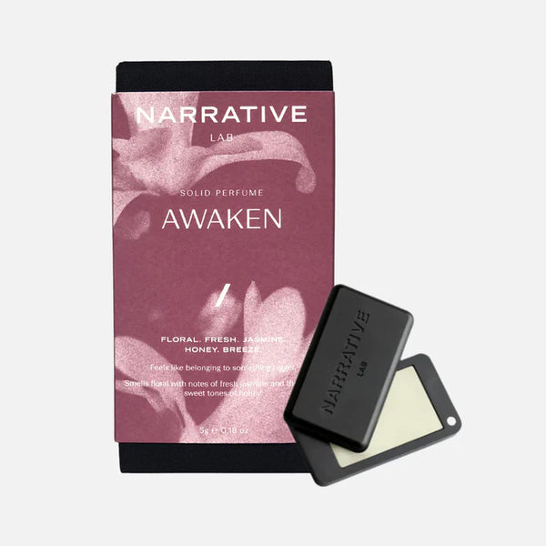 narrative lab awaken solid perfume