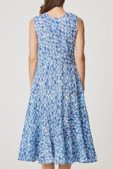 Cake Illiana Dress 490009D - blue leaf