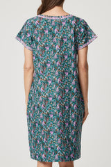 Cake Barbara Dress 49010D - lilac leopard
