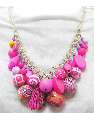 anna chandler design boho necklace Silk Road