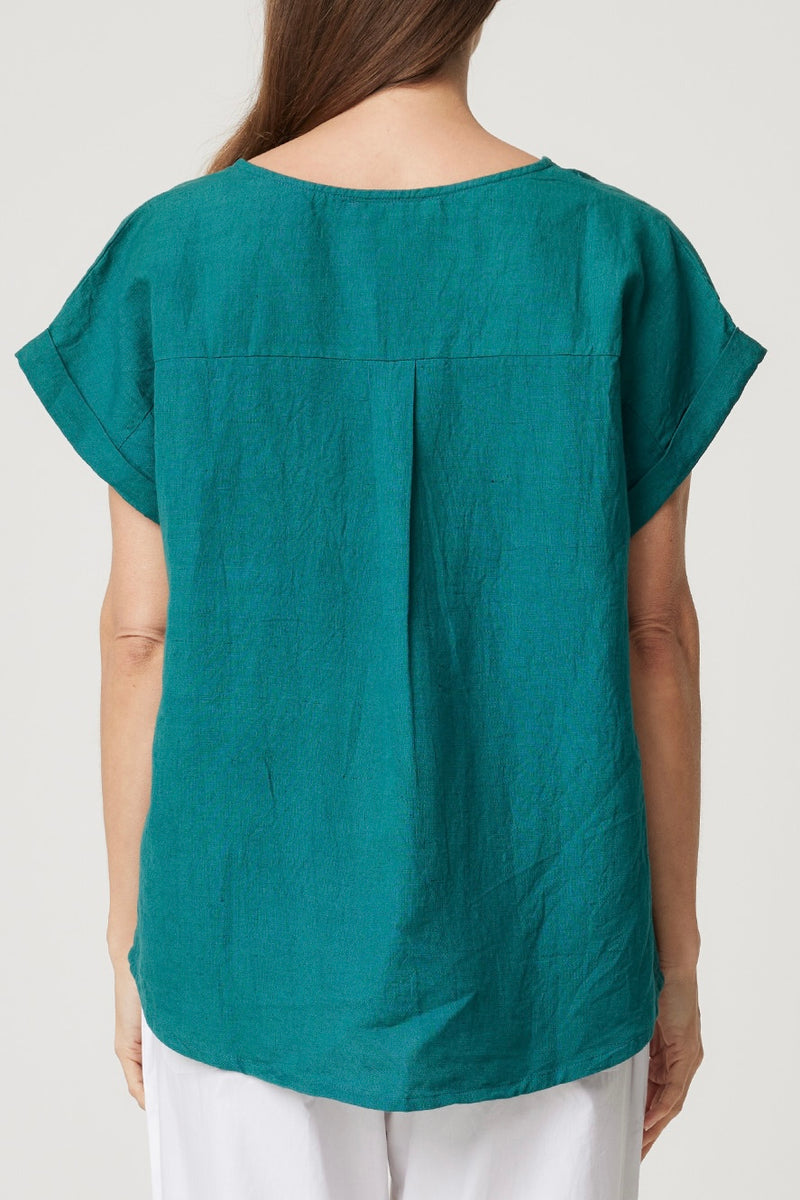 Cake 49010L  Talia top- green