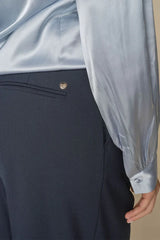 mos mosh enfa satin blouse celestial blue 155980