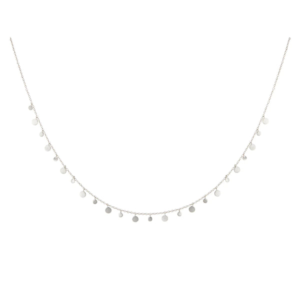 murkani coin choker sterling silver CHSN13