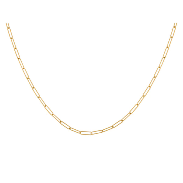 murkani anchor choker 18kt yellow gold plate CHYN12