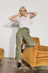 kireina celeste pant khaki