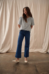 kireina celeste pant mid west blue