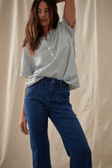 kireina celeste pant mid west blue