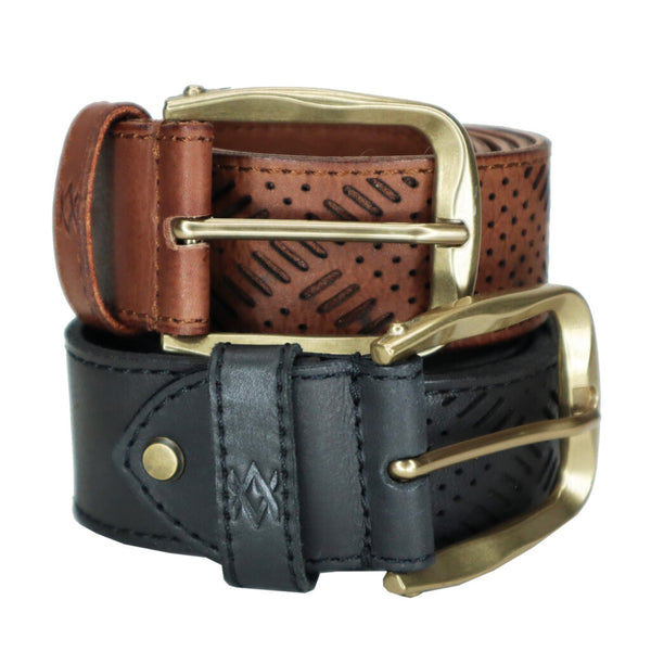 kompanero chicago belt cognac