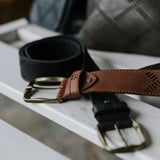 kompanero chicago belt cognac