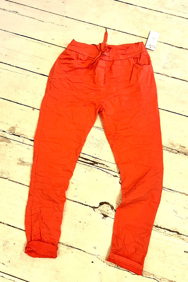 made in italy italian jogger 6 colours