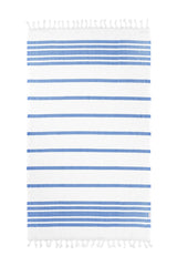 Hammamas Classic towel - blue, denim, denim twist