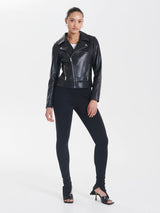 ena pelly essential biker jacket black