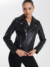 ena pelly essential biker jacket black