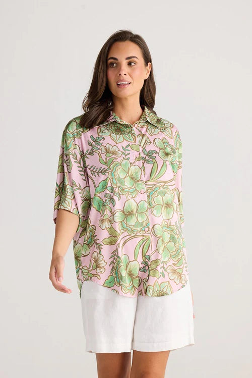 holiday playa shirt columbian floral HC24012-6