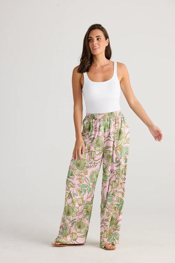 holiday playa pant columbian floral HC24013-6