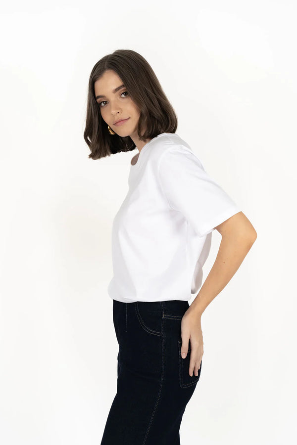 humidity laney tee white HW25117