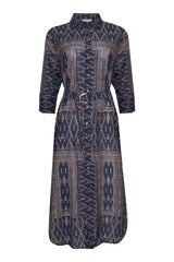 zoe kratzmann pinpoint dress midnight aztec se24-pin SEP
