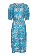 zoe kratzmann venture dress sapphire tile ss22-ven1 SEP