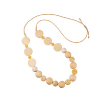 blue scarab 372233 zen necklace cream