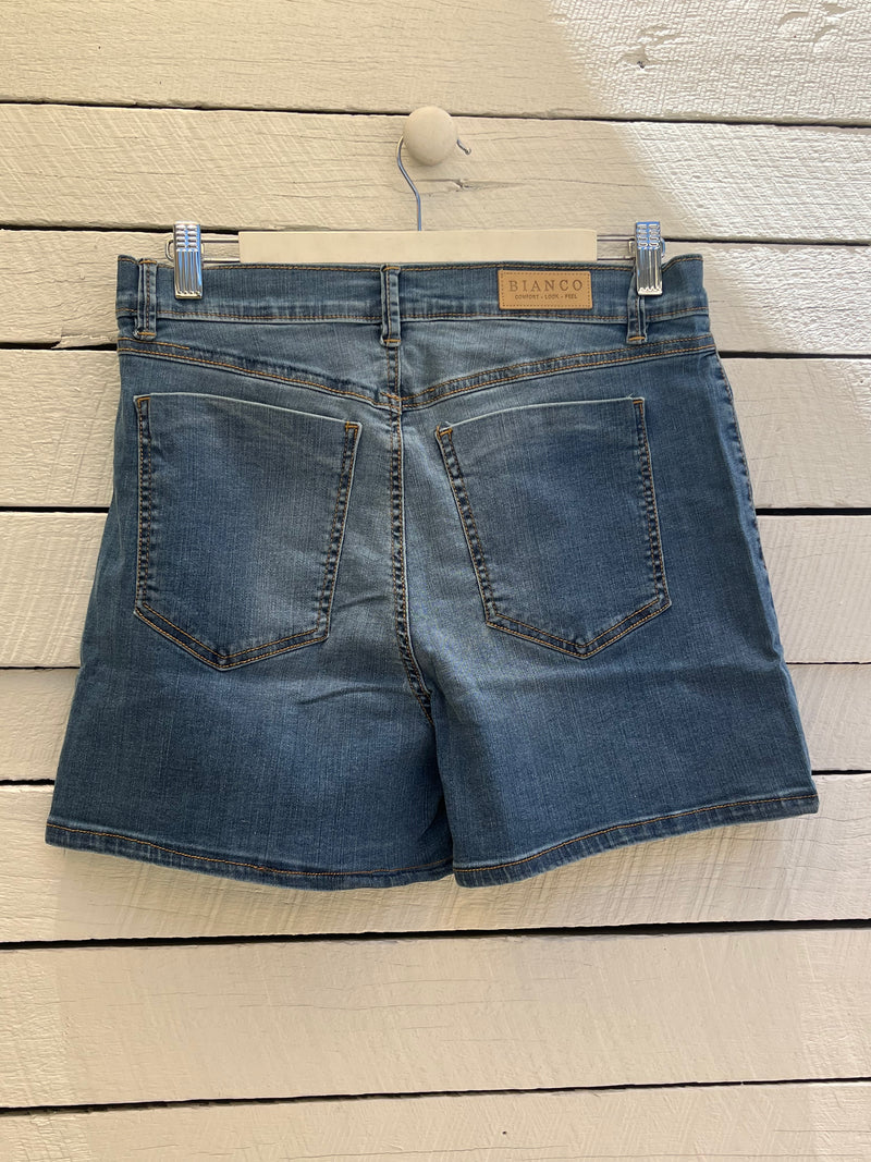 bianco kayla denim shorts