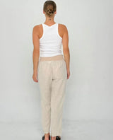 worthier the label effie linen pants 2 colours