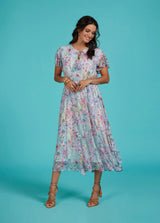 loobies story decoupage frill dress