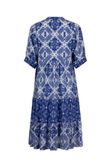 lobbies story aria dress cobalt multi LS2855