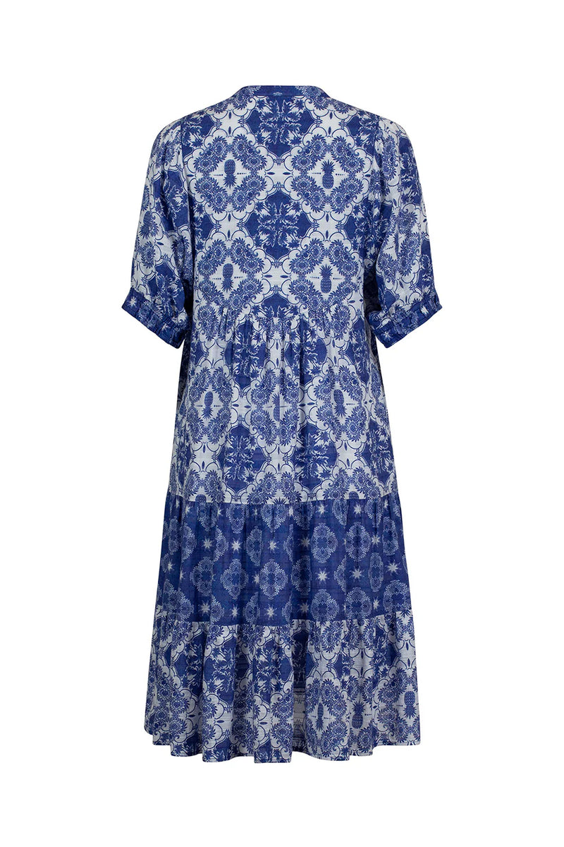 lobbies story aria dress cobalt multi LS2855