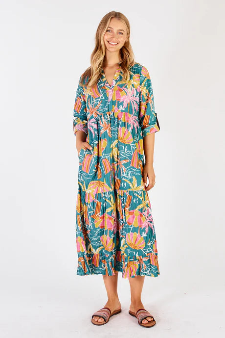 lulalife harlow midi sea