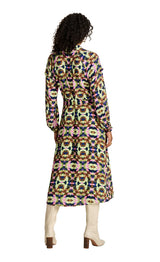 pom luna butterfly dress sky SP7933