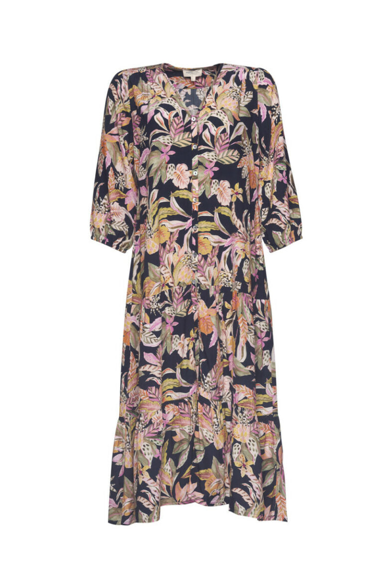 madly sweetly pina colada midi dress