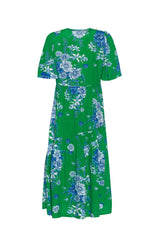 madly sweetly soiree dress green multi MS1416