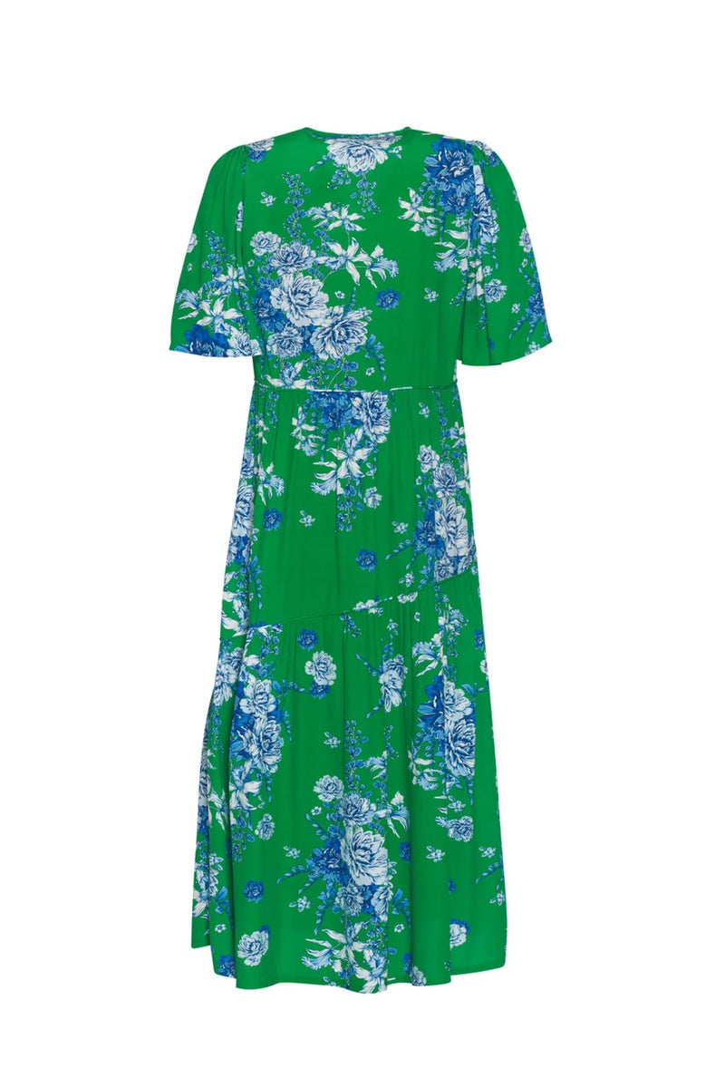 madly sweetly soiree dress green multi MS1416