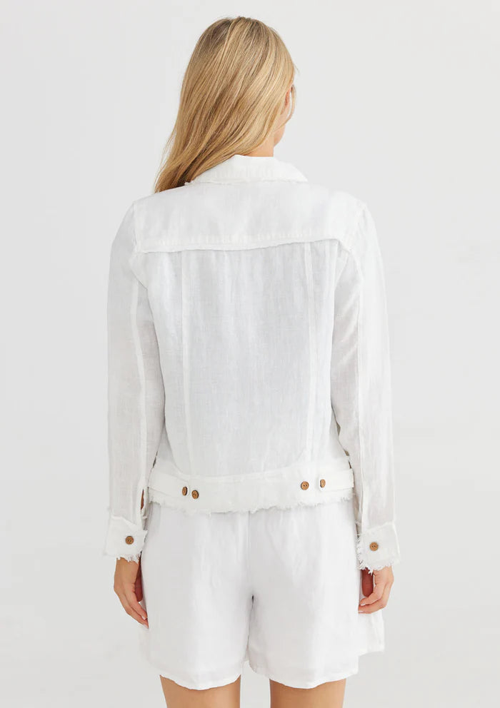 shanty monza jacket white