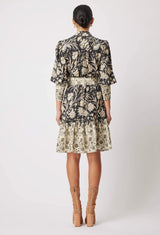 once was farrah high neck dress