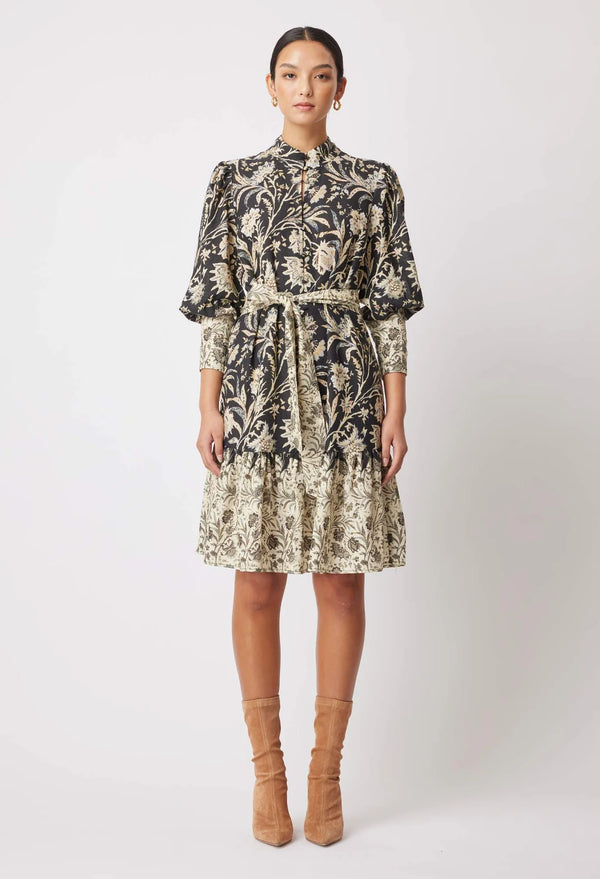 once was farrah high neck dress