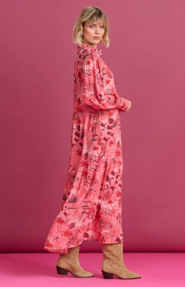pom fantastique dress rose