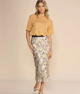 mos mosh bias arzu skirt smoke green