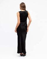 white closet silk touch slip skirt 2 colours