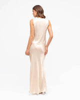 white closet silk touch slip skirt 2 colours