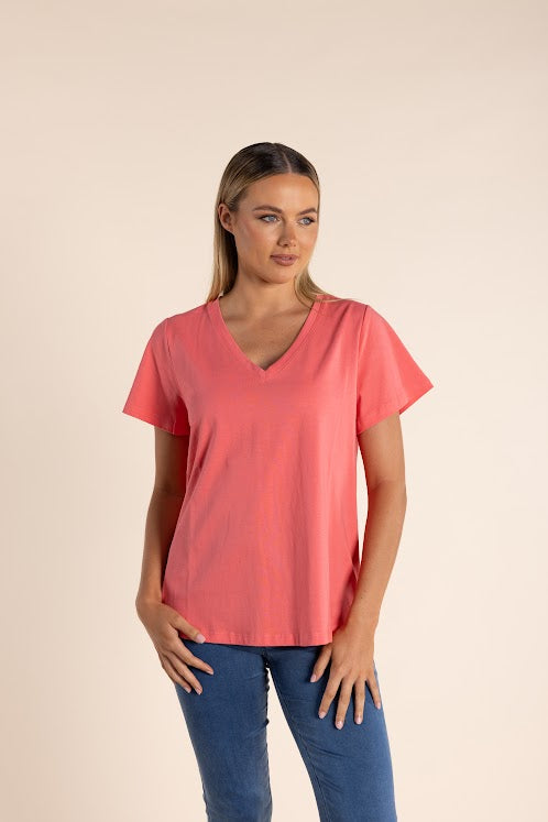 two t's v neck t-shirt 3 colours