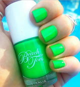 beach toes nail polish tahiti graffiti