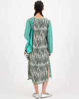 me369 violet v neck t dress safari 224L70748