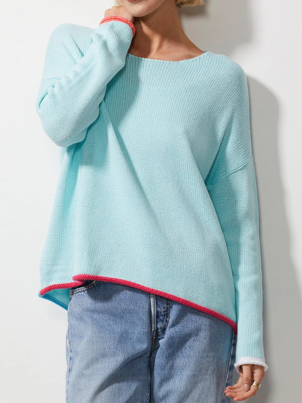 zaket & plover chunky cotton essential 2 colours