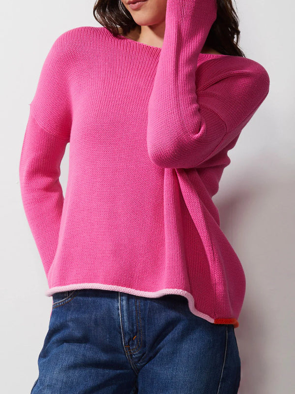 zaket & plover chunky cotton essential 2 colours